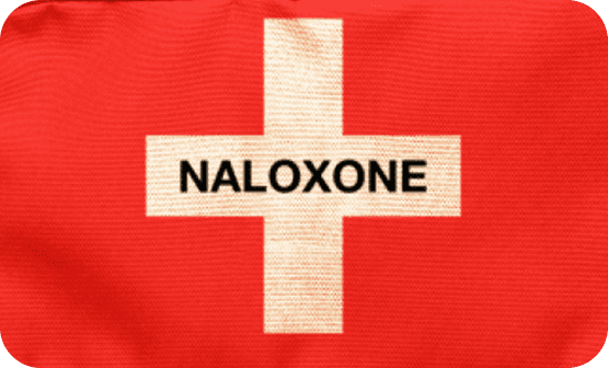 Red Naloxone kit